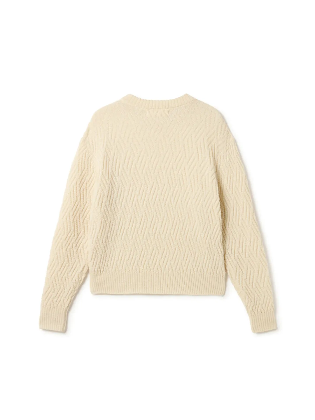 Aceh Knitted Sweater Natural White