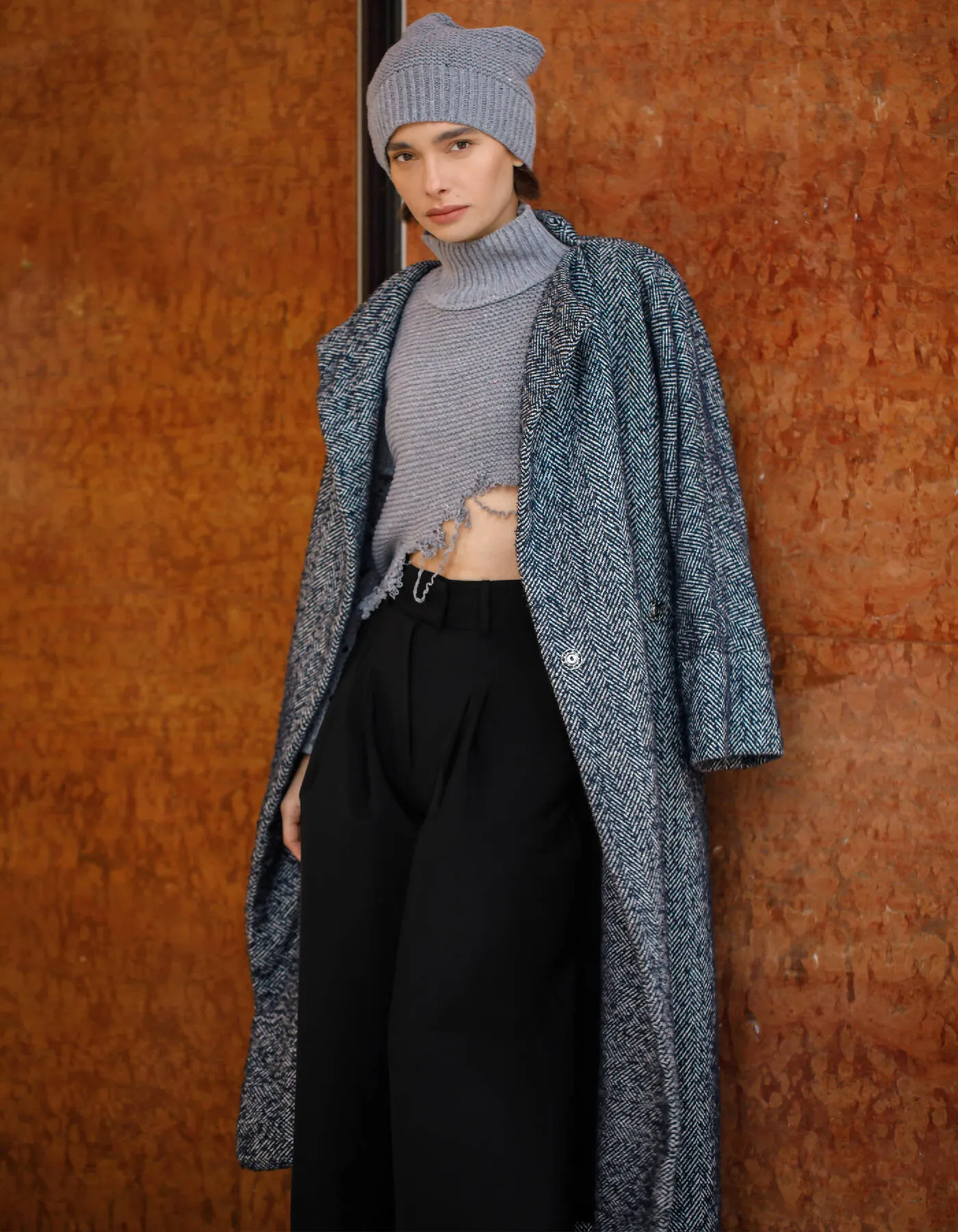 Black Wide-Leg Pants