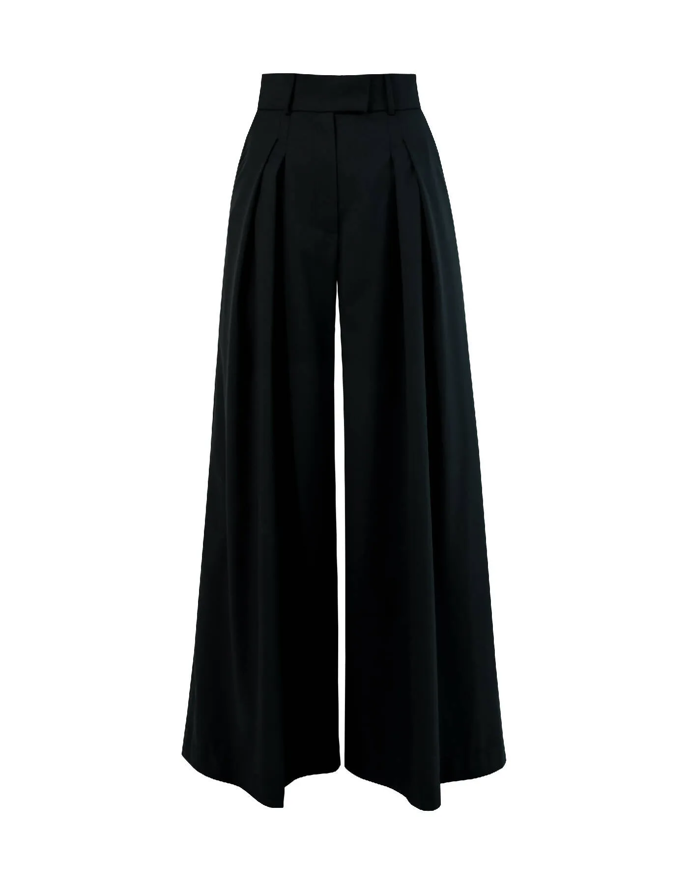 Black Wide-Leg Pants