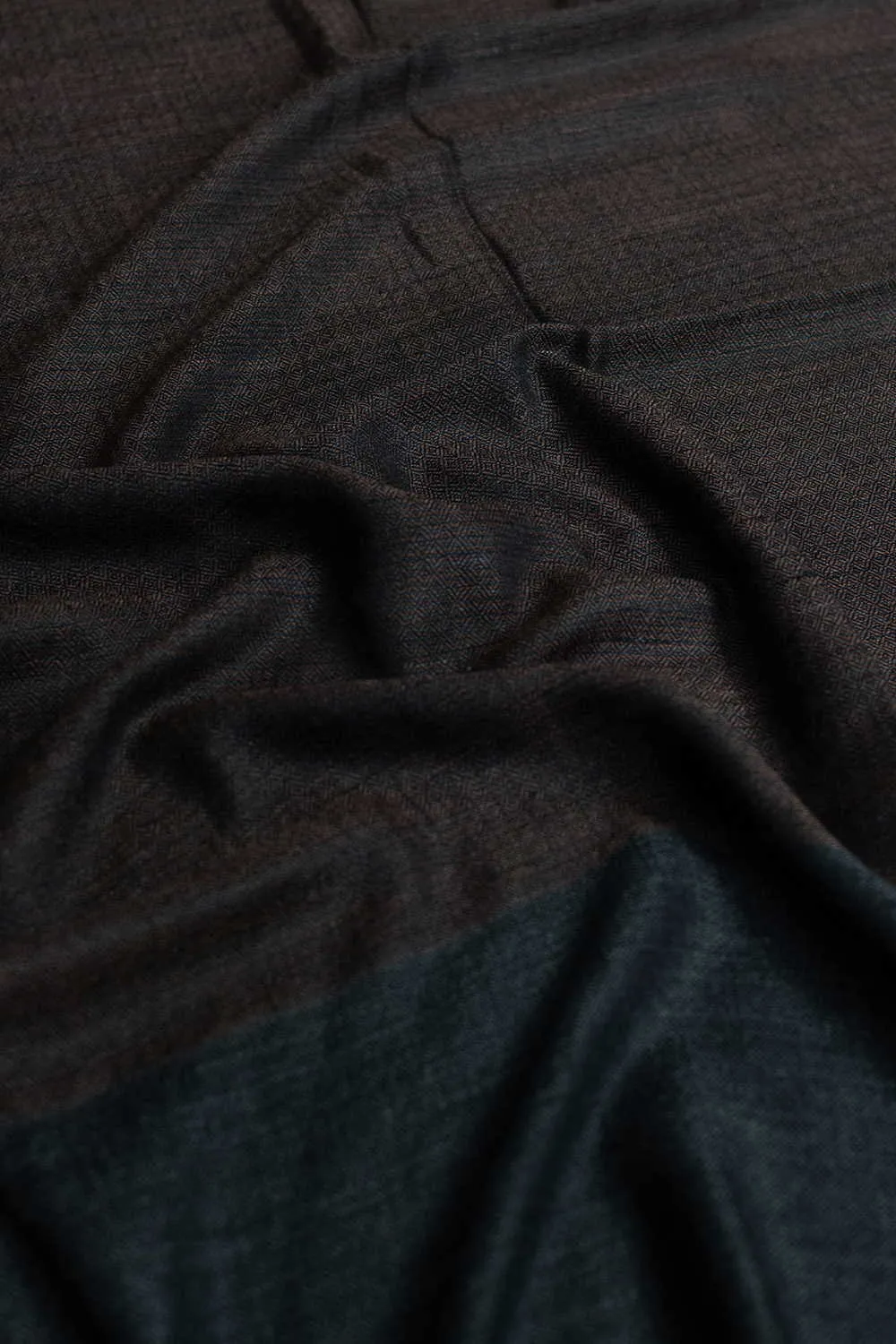 Brown Kashmir Woolen Stole