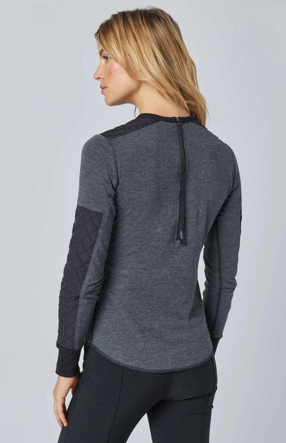 Dakota Crew | Heather Black