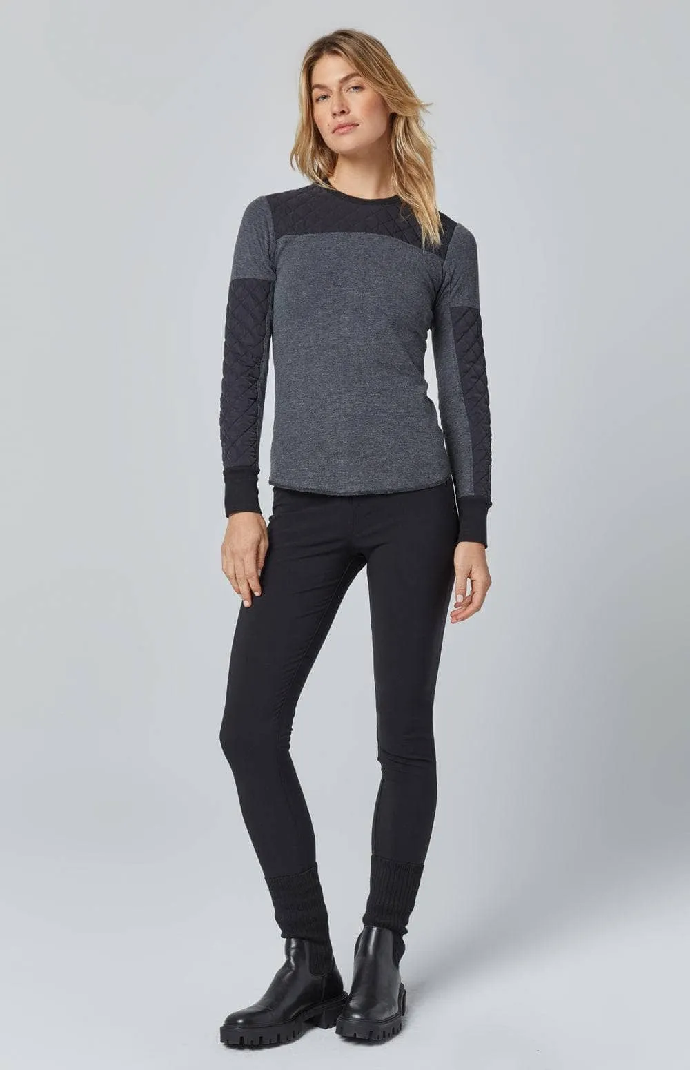Dakota Crew | Heather Black