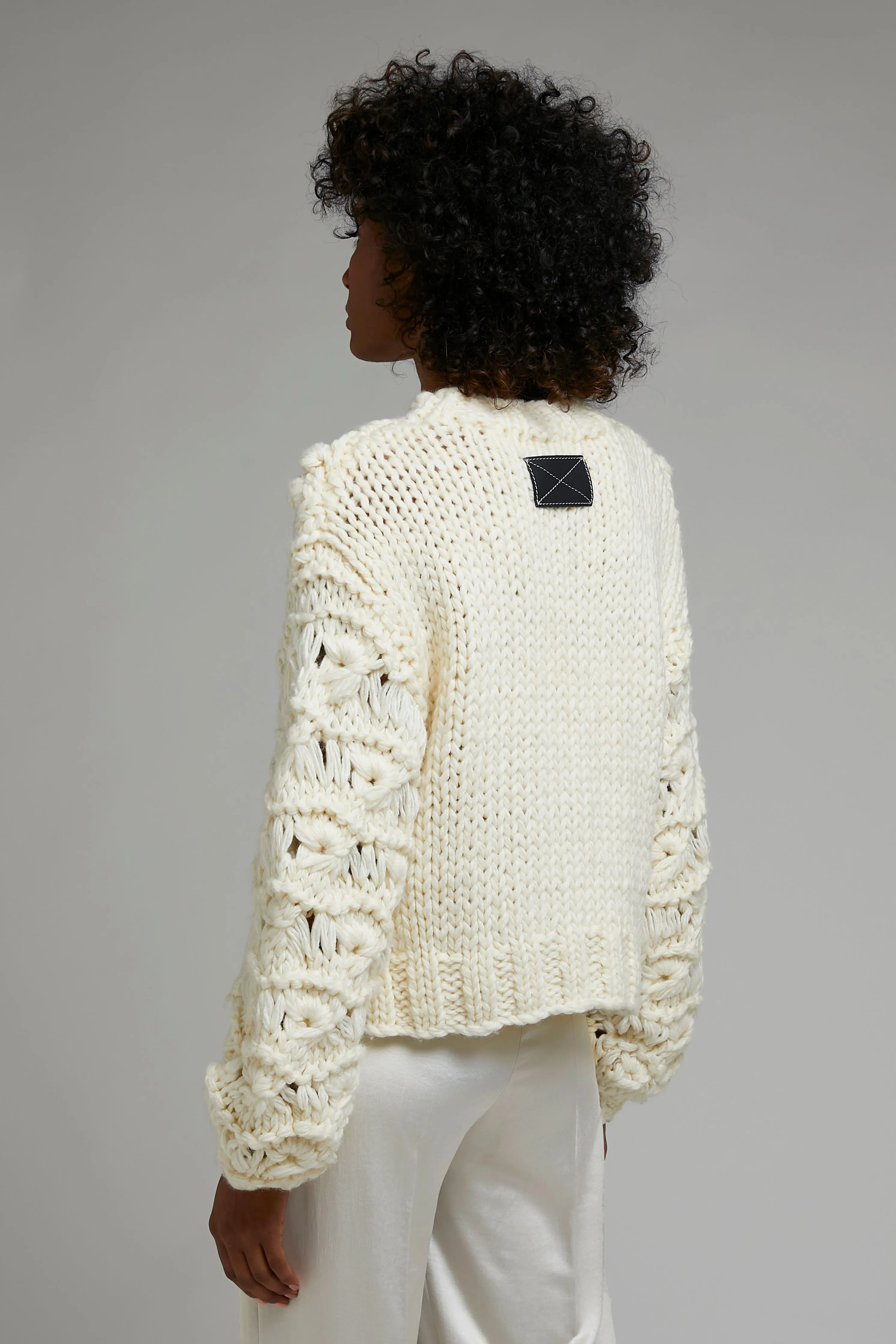 ELLA CABLE KNIT SWEATER