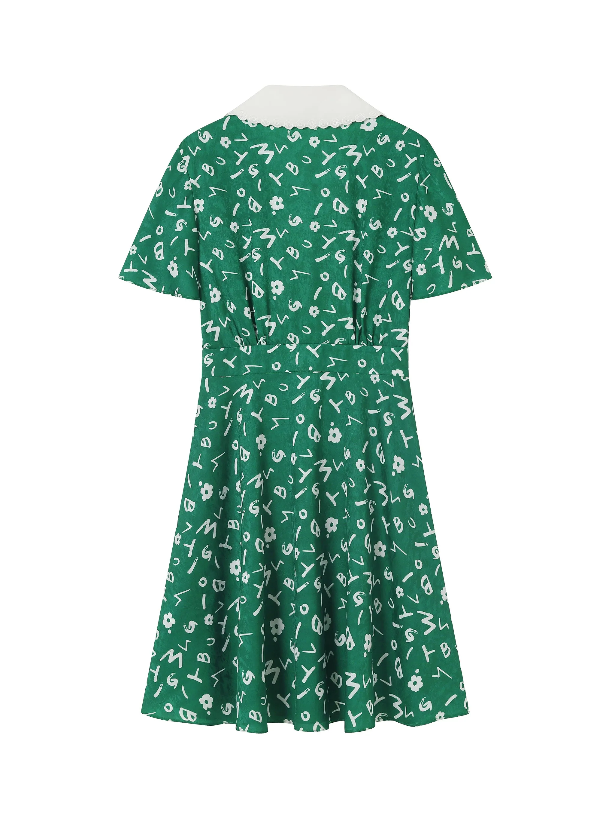Floral Mini 'Peter Pan' Dress