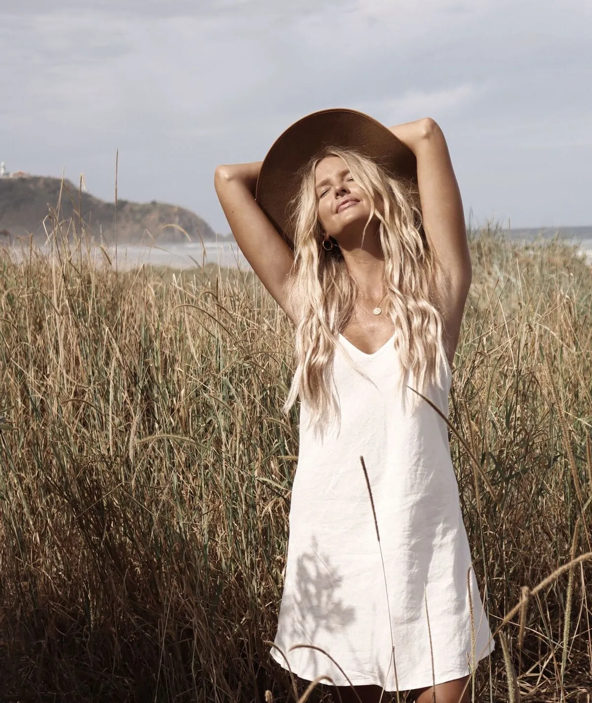 Linen Slip Dress
