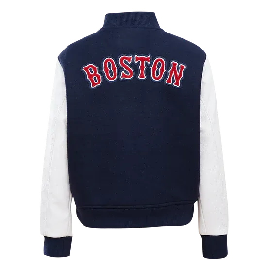 MLB BOSTON WOOL WOMEN'S VARSITY JACKET
