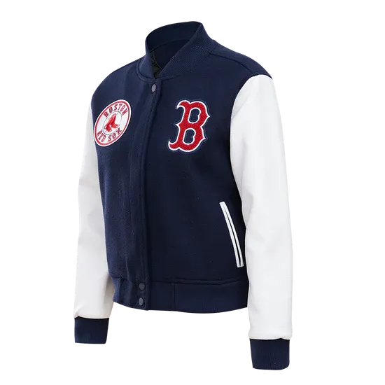 MLB BOSTON WOOL WOMEN'S VARSITY JACKET