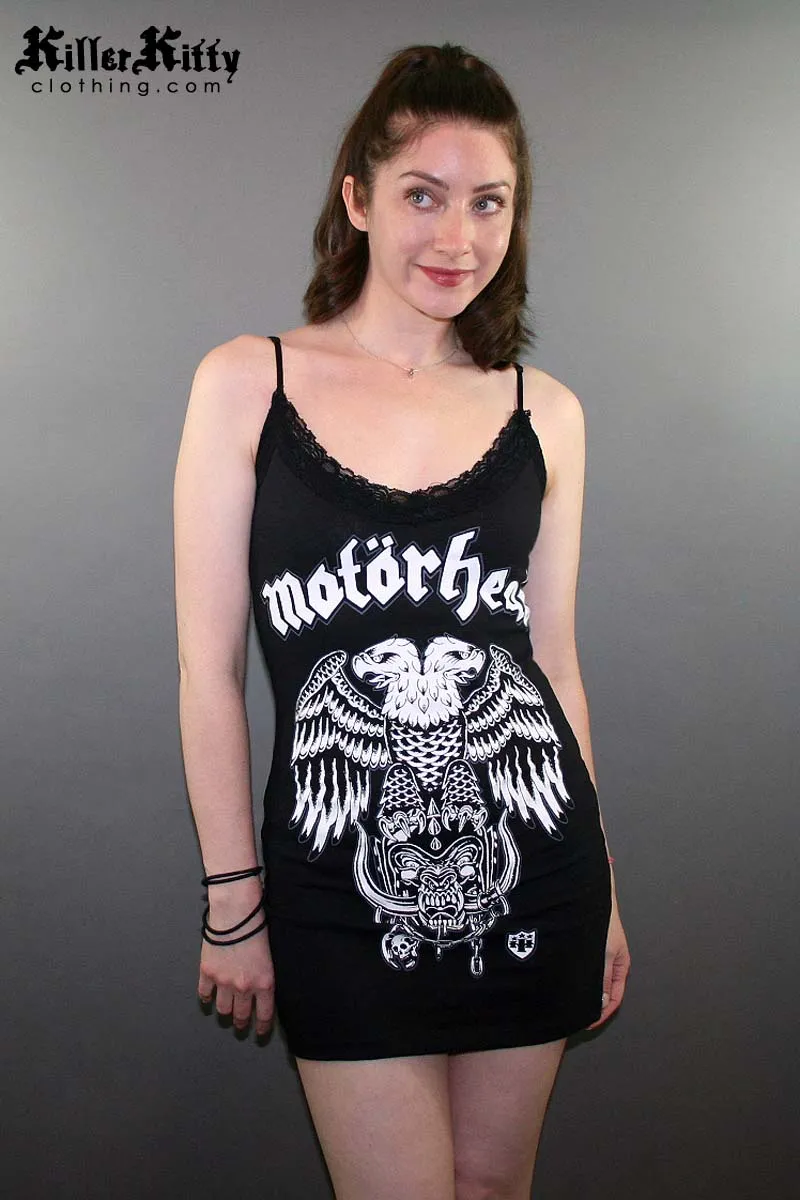 Motorhead Lace Slip Dress