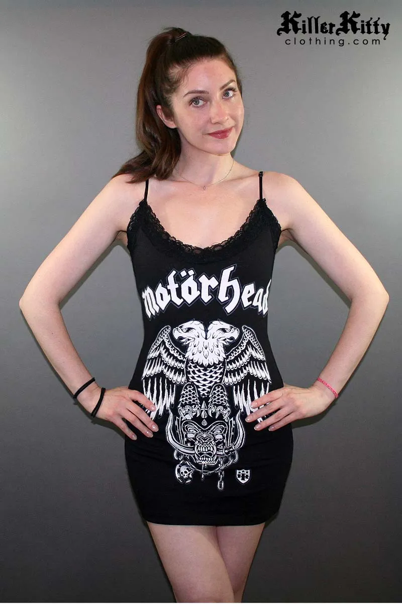 Motorhead Lace Slip Dress