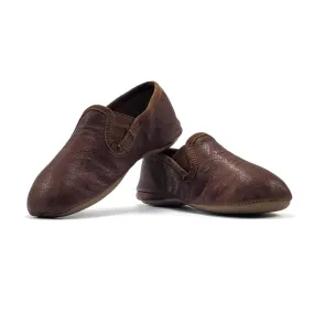 Pepe'  Wood Brown Soft Smoking Slip On 280