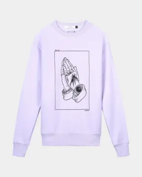 Pray Sweater Lila