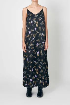 PRINTED SLIP DRESS