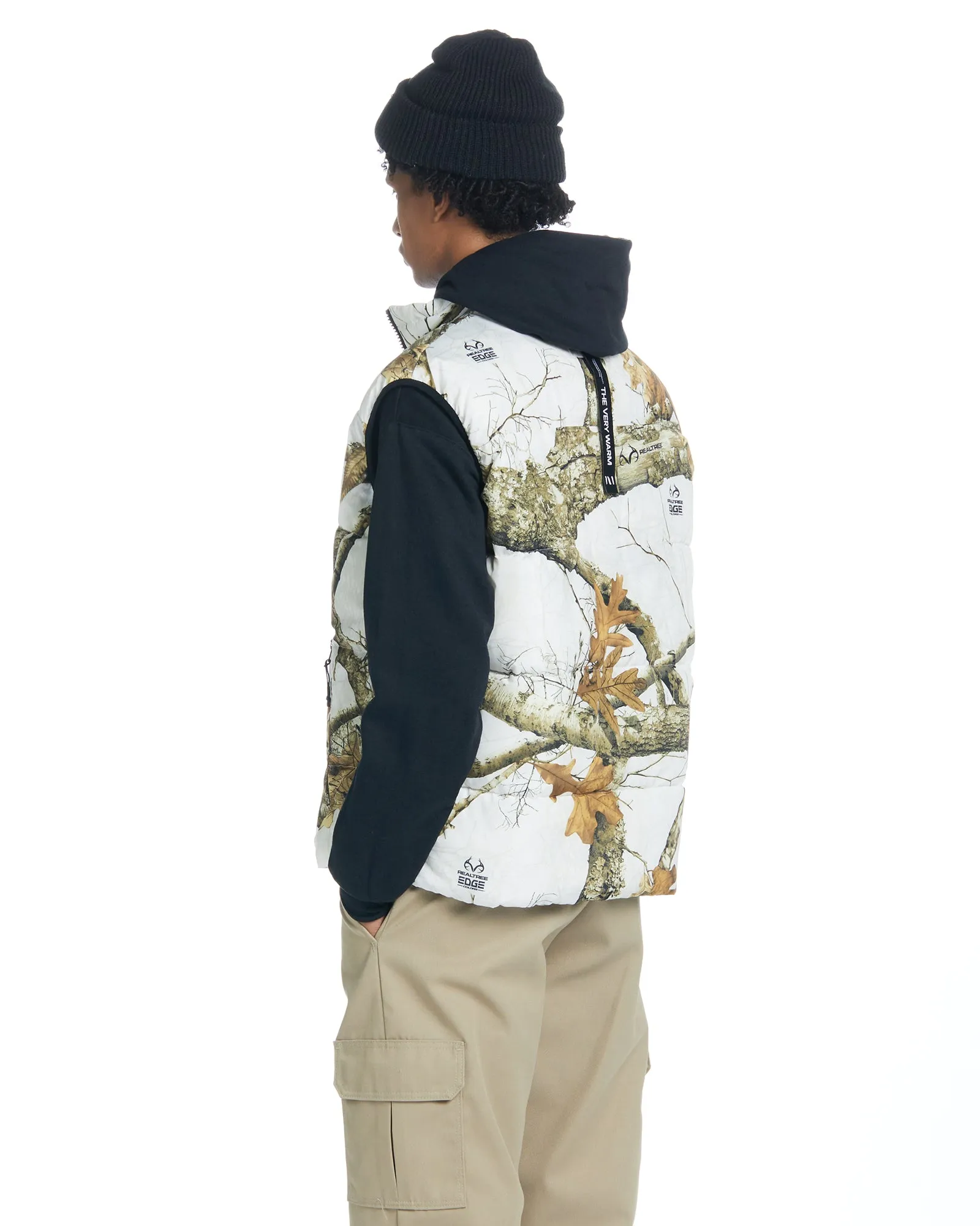 Realtree EDGE® Puffer Vest - Snow Camo