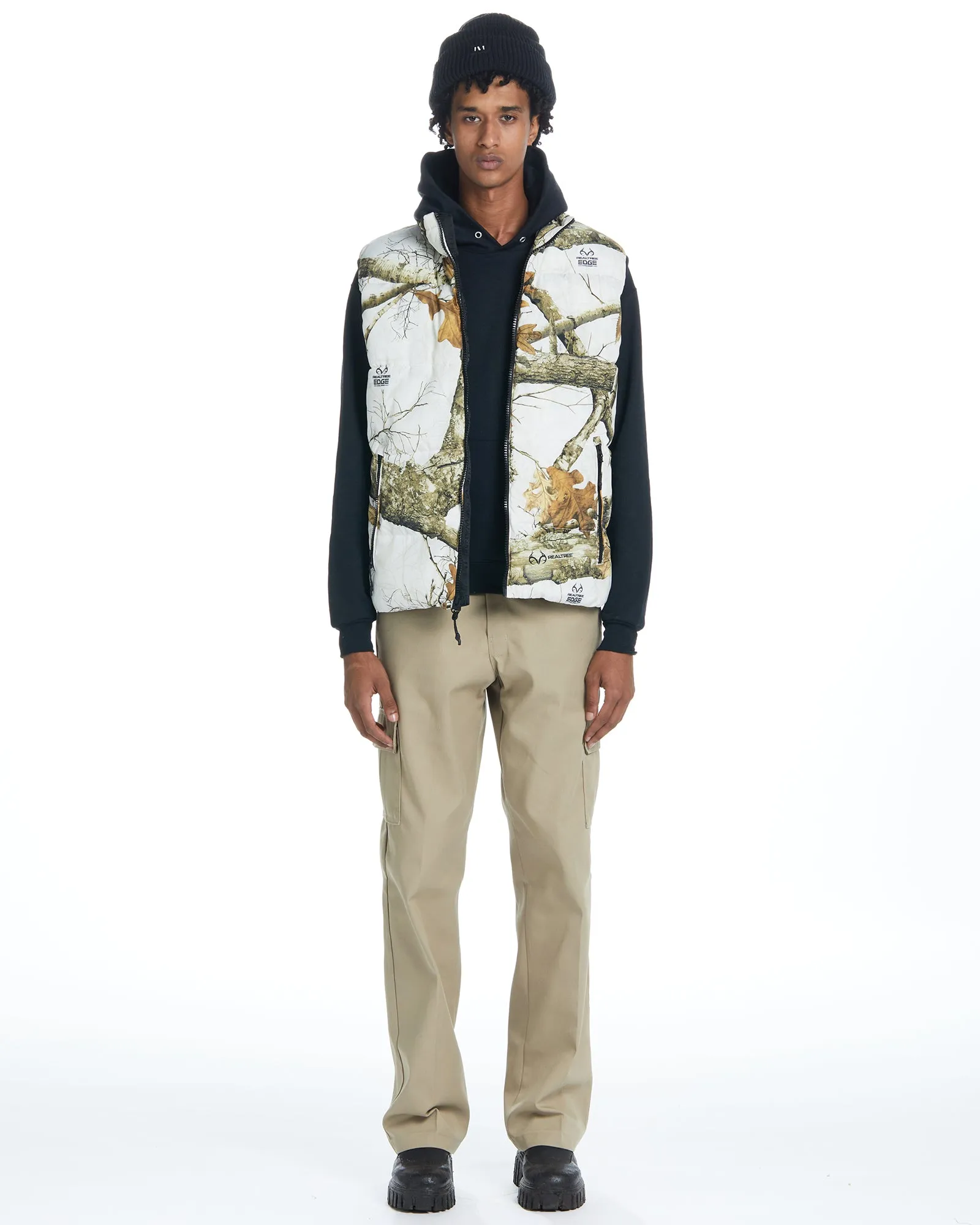 Realtree EDGE® Puffer Vest - Snow Camo