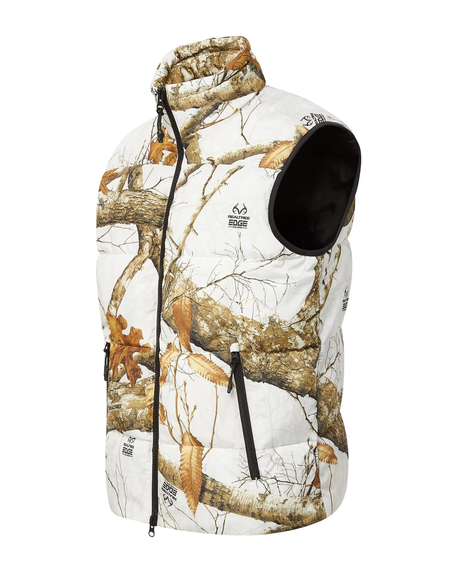 Realtree EDGE® Puffer Vest - Snow Camo