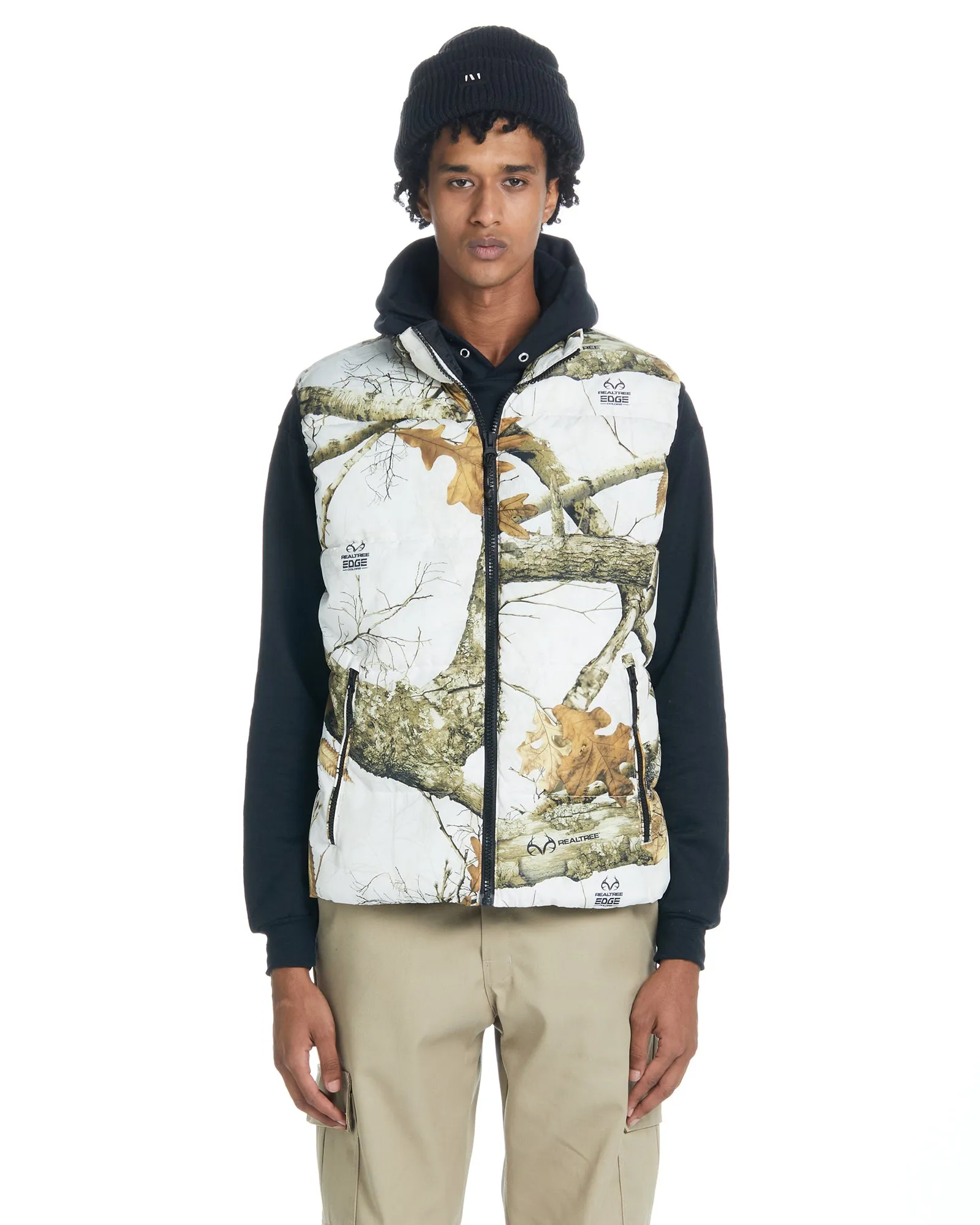 Realtree EDGE® Puffer Vest - Snow Camo