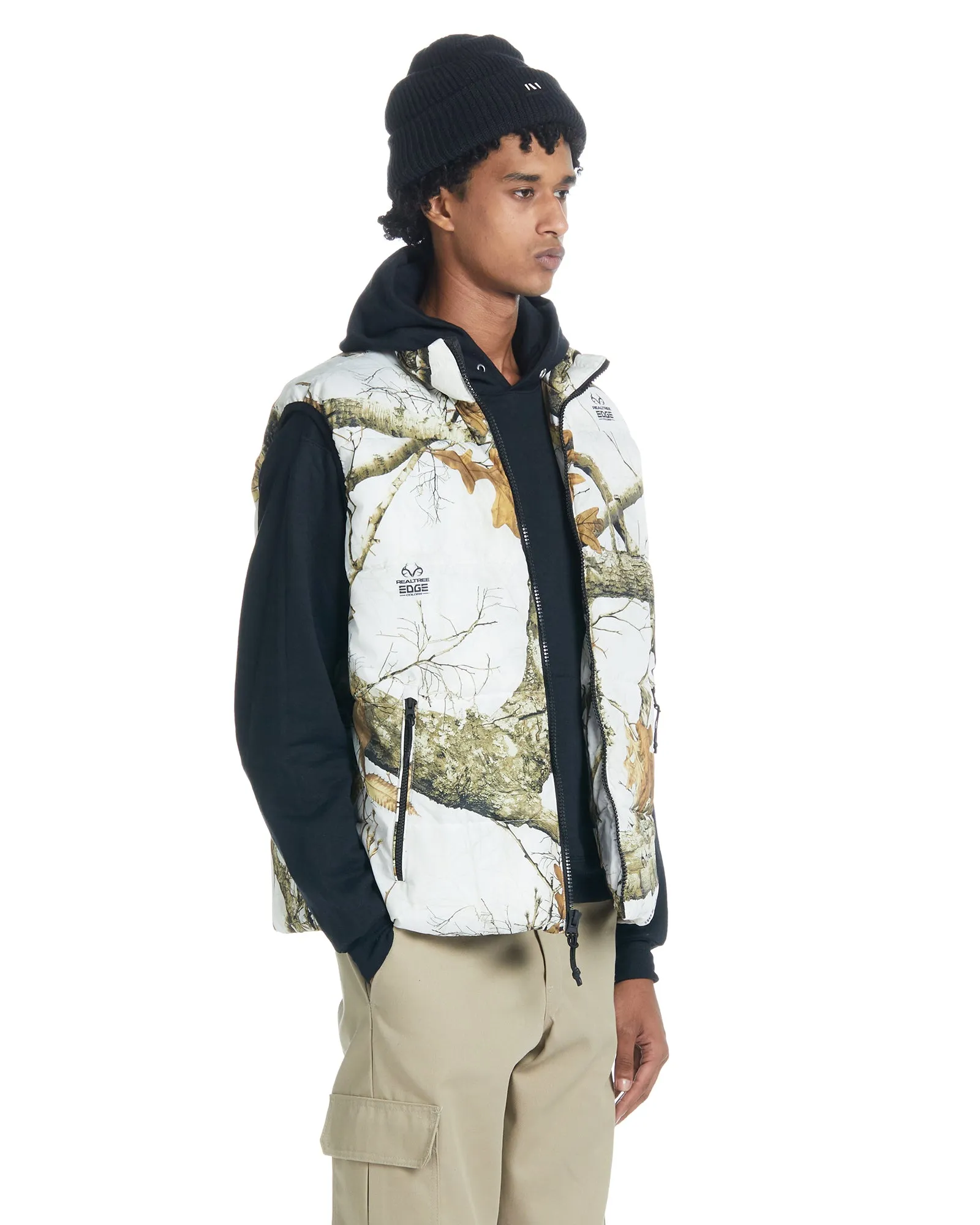 Realtree EDGE® Puffer Vest - Snow Camo