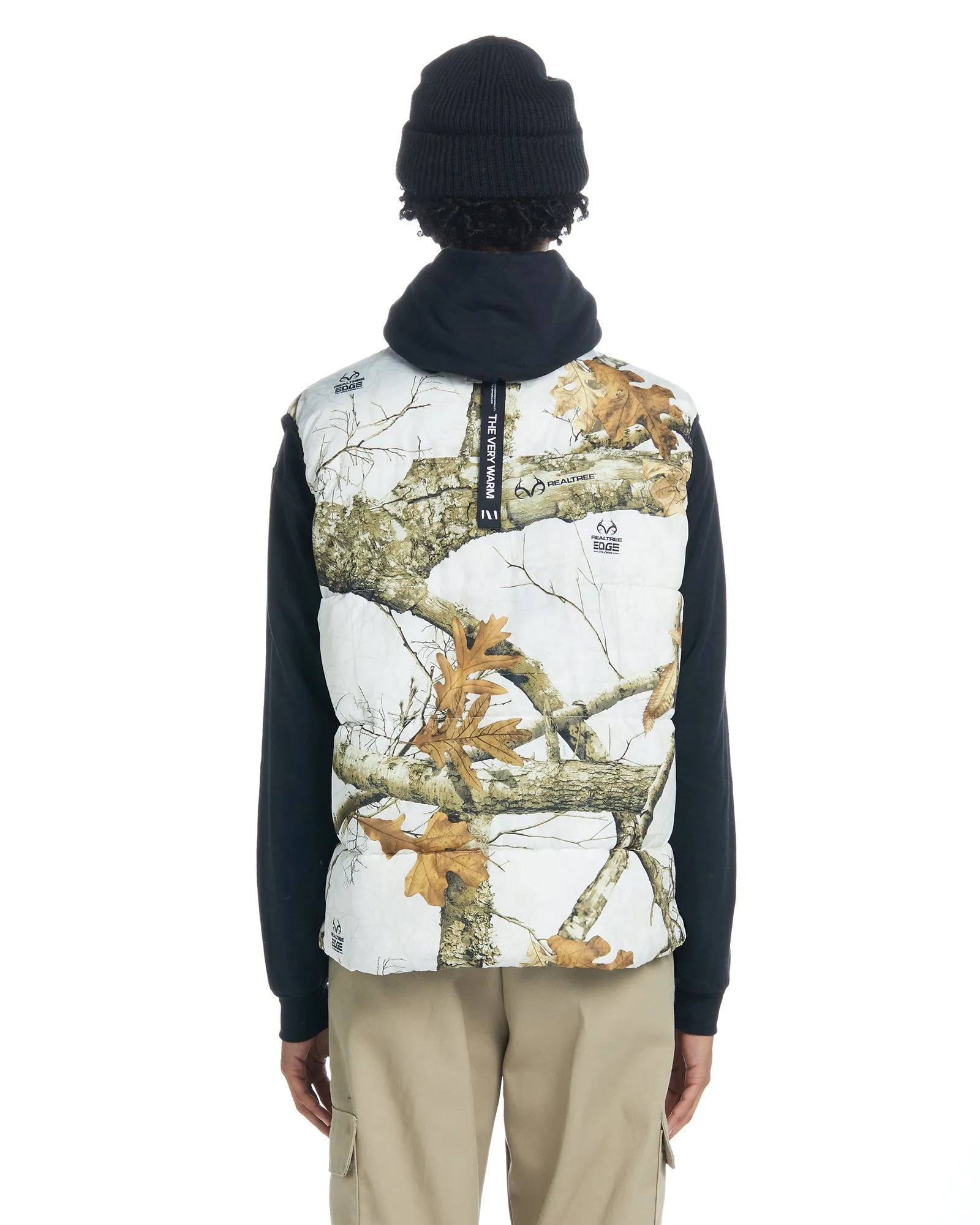 Realtree EDGE® Puffer Vest - Snow Camo