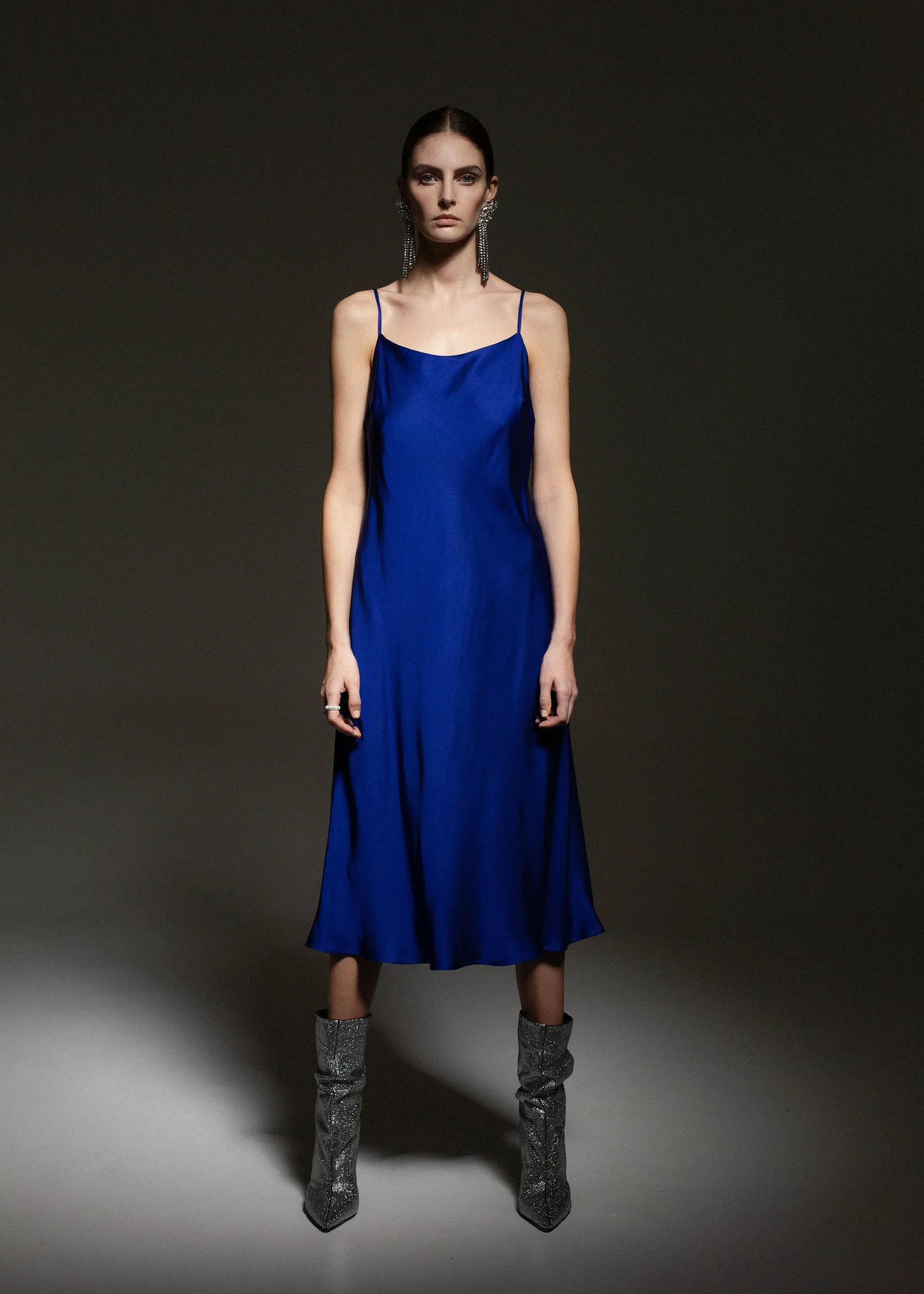 Slip dress Royal Blue