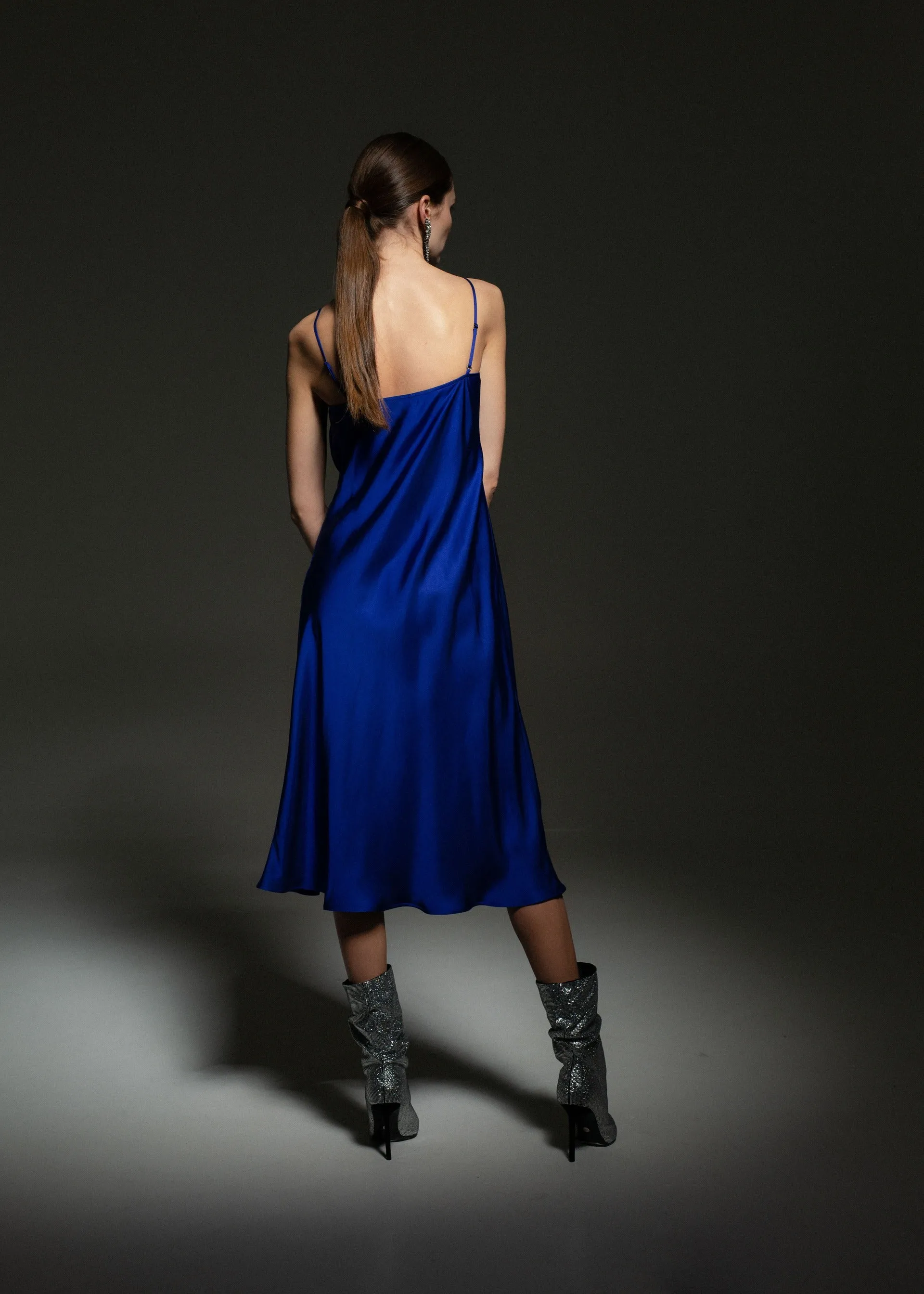 Slip dress Royal Blue