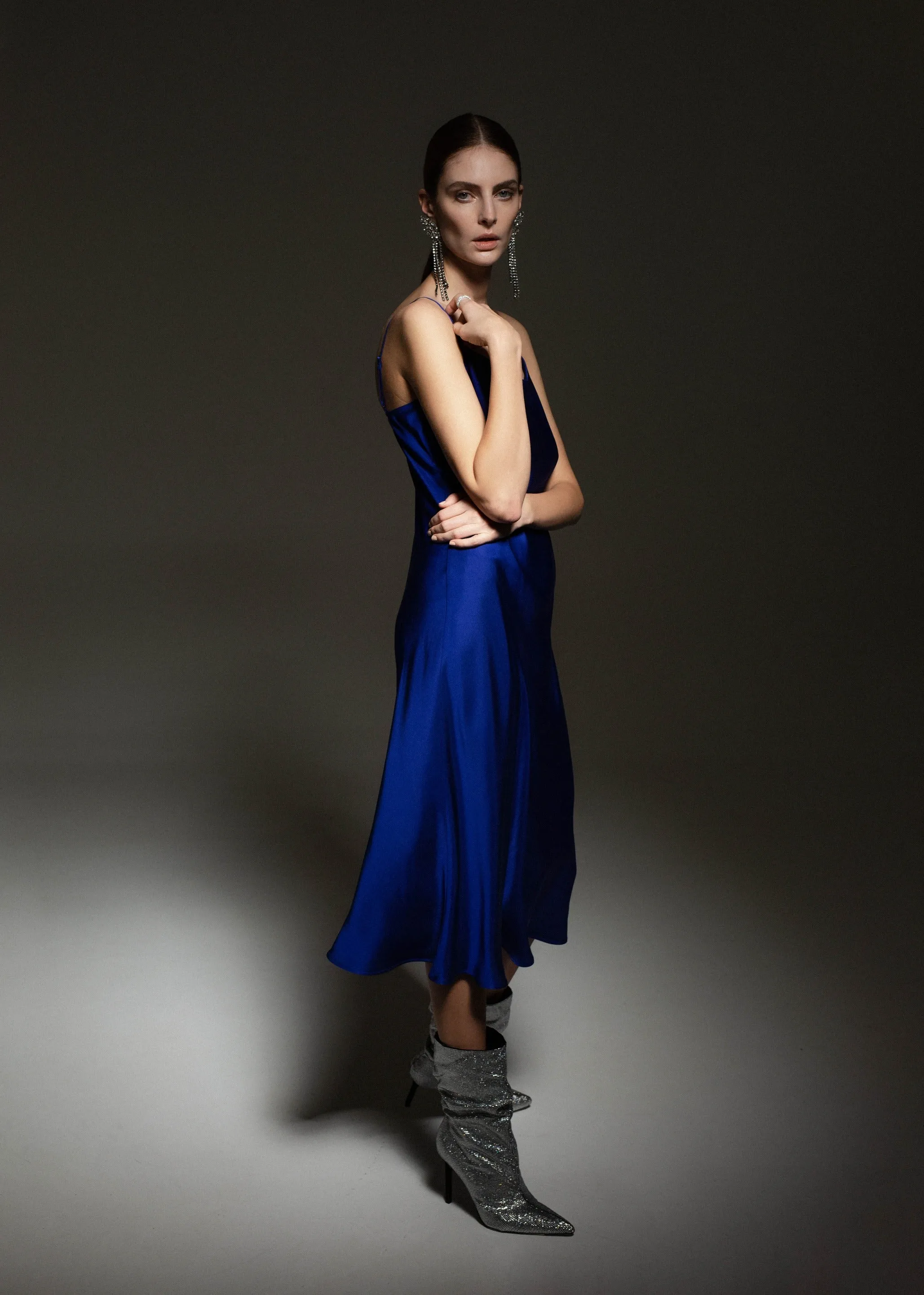 Slip dress Royal Blue