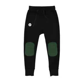 Tribe Space Pant - Black/Dark Green