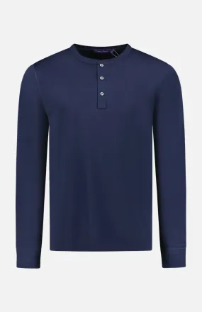 Ultimate Interlock Long Sleeve Henley