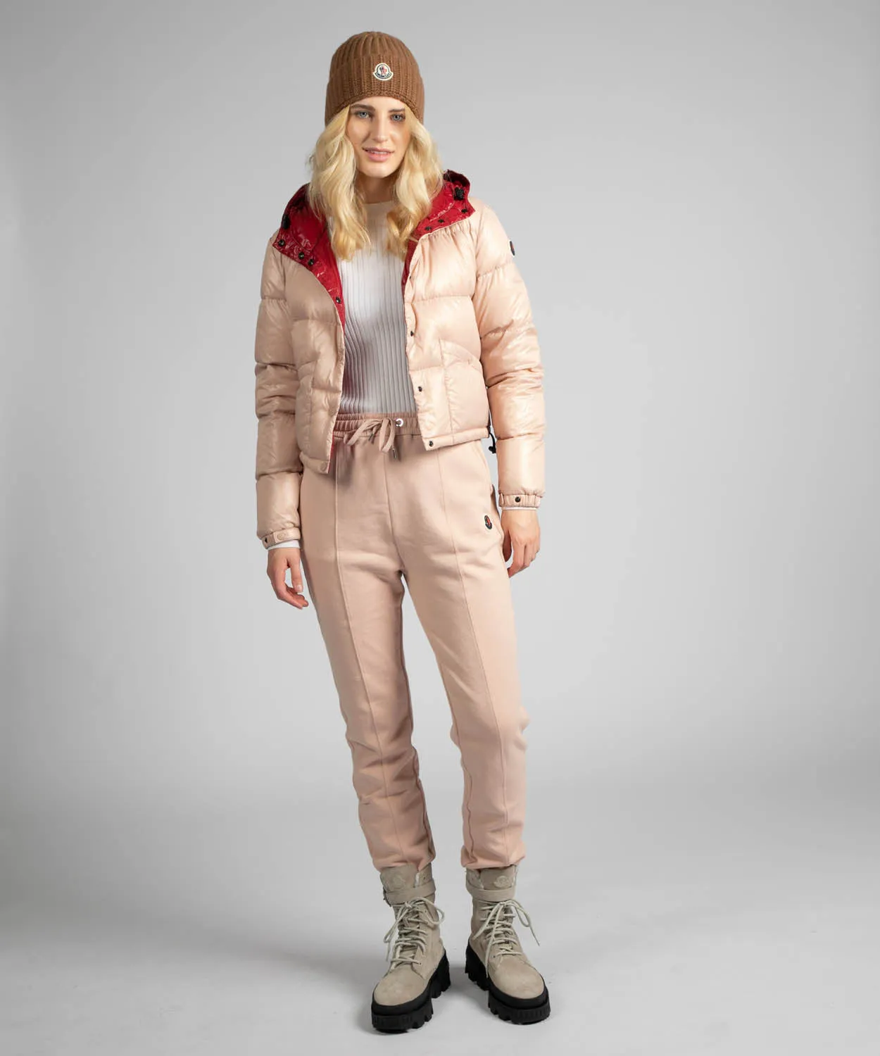 Women's Drawcord Nylon Cuff Pants