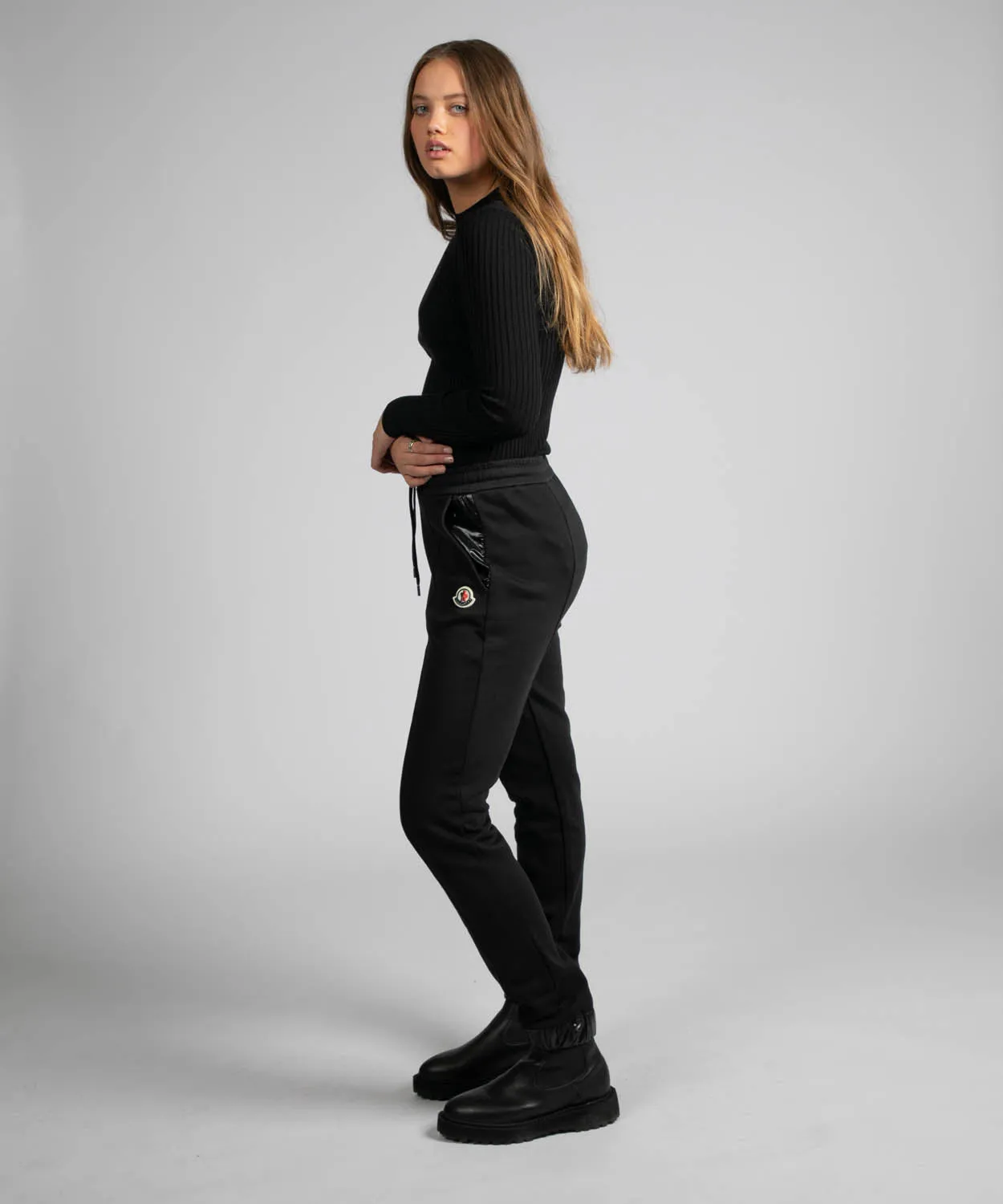 Women's Drawcord Nylon Cuff Pants